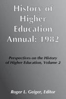 History of Higher Education Annual: 1982