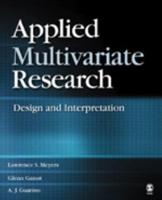 Applied Multivariate Research