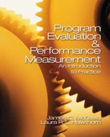 Program Evaluation & Performance Measurement