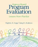 Agency-Based Program Evaluation