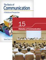 The Basics of Communication + Chapter 15: Histories of Communication