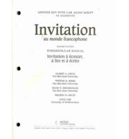 Answer Key (With Lab Audioscript) for Invitation Au Monde Francophone, 2nd
