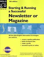 Starting & Running a Successful Newsletter or Magazine