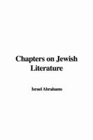Chapters On Jewish Literature