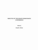 Minutes of the Senate Democratic Conference