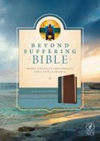 Beyond Suffering Bible NLT, TuTone (LeatherLike, Teal/Brown/Rose Gold)