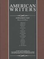 American Writers, Supplement XXIV
