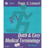 Medical Terminology Online for Quick & Easy Medical Terminology + Text + User Guide + Access Code