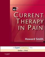 Current Therapy in Pain