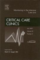 Monitoring in the Intensive Care Unit