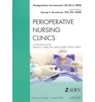 Perioperative Environment 20/20 in 2020