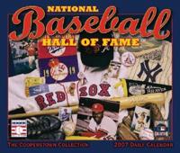 National Baseball Hall of Fame 2007 Calendar