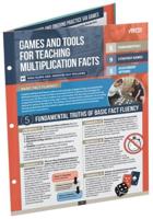 Games and Tools for Teaching Multiplication Facts (Quick Reference Guide 25-Pack)