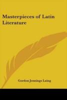 Masterpieces of Latin Literature