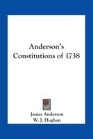 Anderson's Constitutions of 1738