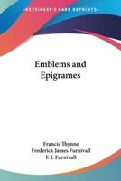 Emblems and Epigrames