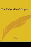 The Philocalia of Origen