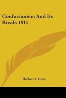 Confucianism And Its Rivals 1915