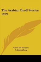 The Arabian Droll Stories 1929