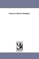 Poems, by Maurice Thompson.