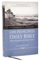 NKJV, Charles F. Stanley Life Principles Daily Bible, Hardcover