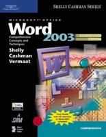 Microsoft Office Word 2003: Comprehensive Concepts and Techniques