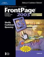 Microsoft Office FrontPage 2003: Complete Concepts and Techniques