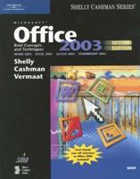 Microsoft Office 2003: Brief Concepts and Techniques