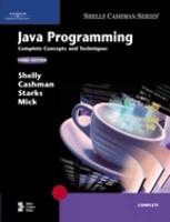 Java Programming: Complete Concepts and Techniques