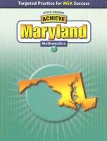 Achieve Maryland Mathematics 7