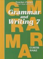 Saxon Grammar & Writing Grade 7 Teacher Packet