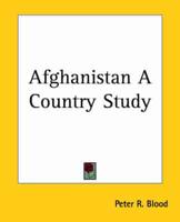Afghanistan a Country Study