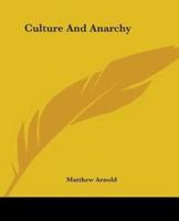 Culture And Anarchy