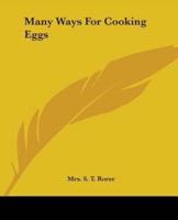 Many Ways For Cooking Eggs