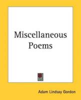 Miscellaneous Poems