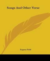 Songs And Other Verse