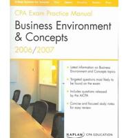 Business Enviornments and Concepts