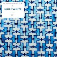 Blue and White 2017 Wall Calendar