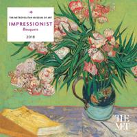 Impressionist Bouquets 2018 Mini Wall Calendar