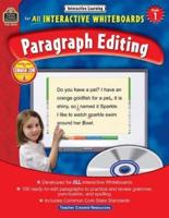 Interactive Learning: Paragraph Editing Grade 1