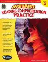 Instant Reading Comprehension Practice Grade 2