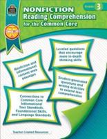 Nonfiction Reading Comprehension for the Common Core Grd 3