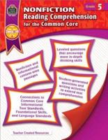 Nonfiction Reading Comprehension for the Common Core Grd 5