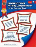 Nonfiction Reading Comprehension for the Common Core Grd 7