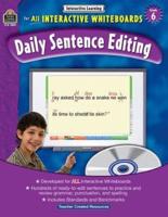 Interactive Learning: Daily Sentence Editing Grd 6