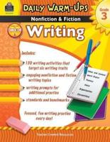 Daily Warm-Ups: Nonfiction & Fiction Writing Grd 3