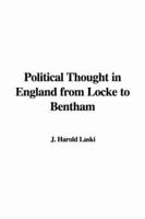 Political Thought in England from Locke to Bentham