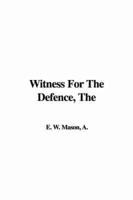 The Witness For The Defence