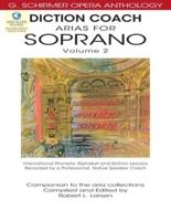 Diction Coach - Soprano, Vol. 2 Book/Online Audio