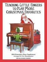 Teaching Little Fingers to Play More Christmas Favorites - Book Only